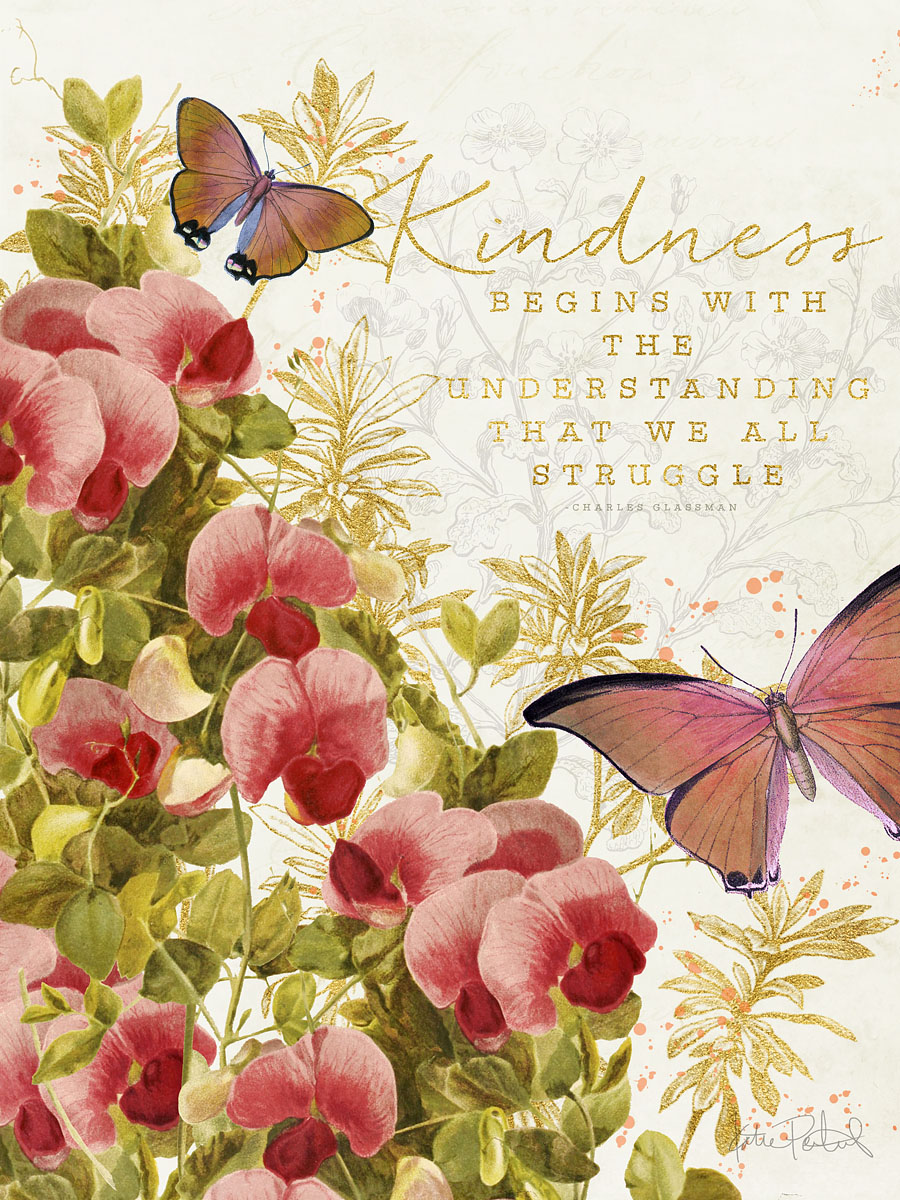 free 3x4 printable quote card with vintage botanicals for project life