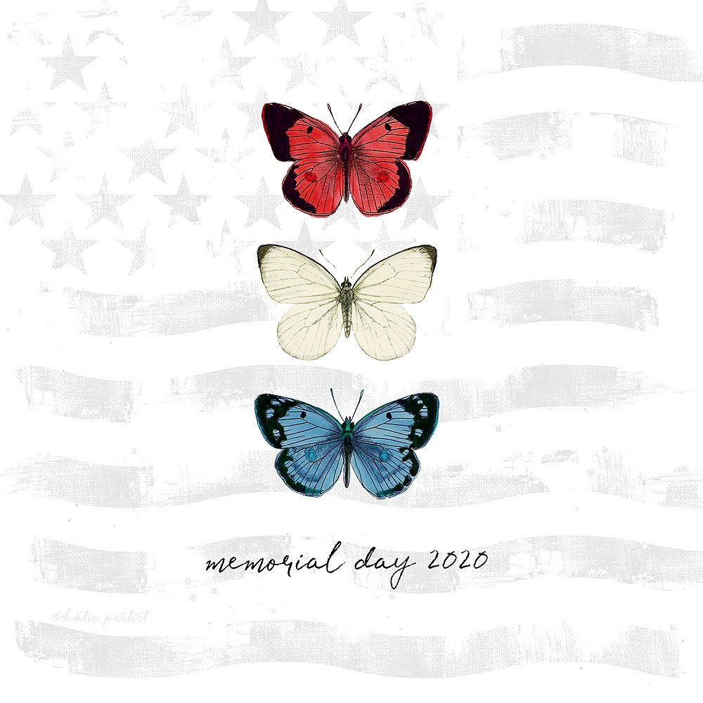 Katie Pertiet Americana Butterflies